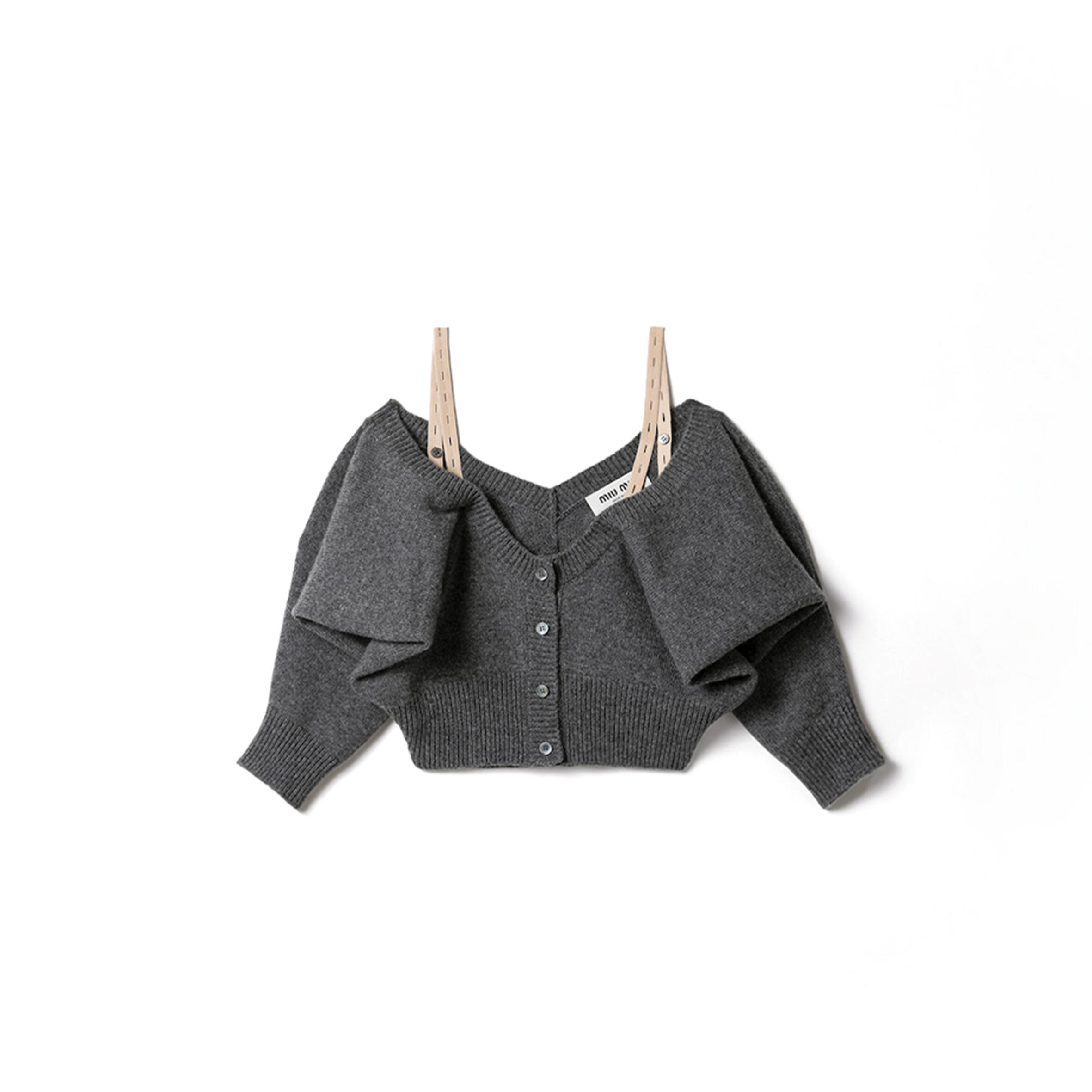 M1v M1v cashmere cardigan mmf01g